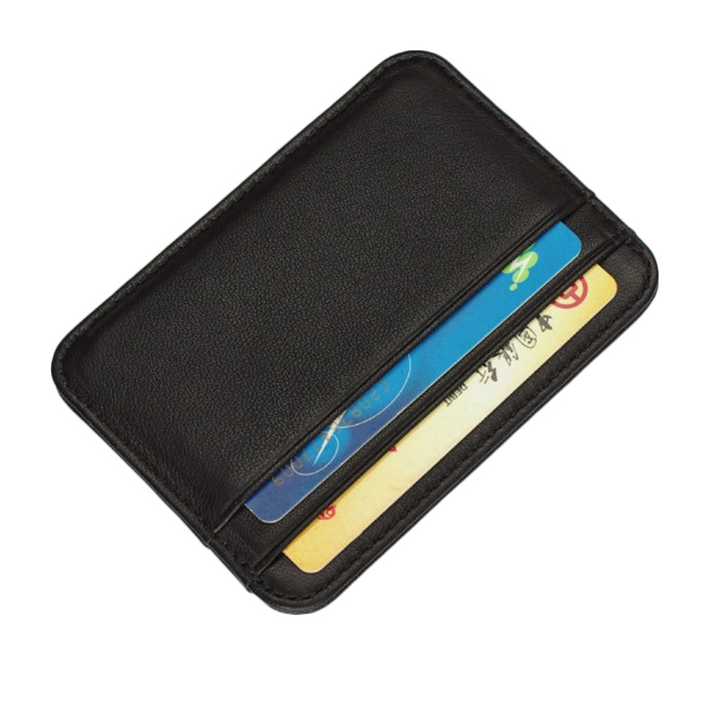 Index Card Holder - Genuine Leather Card Holder Slim Business