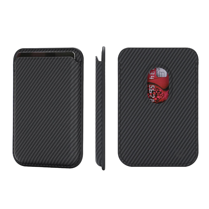 Index Card Holder - Carbon Fiber For Magsafe Wallet Strong