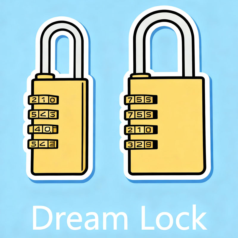 Letter Opener Brass - Induction Coded Dream Lock (Brass) Magic
