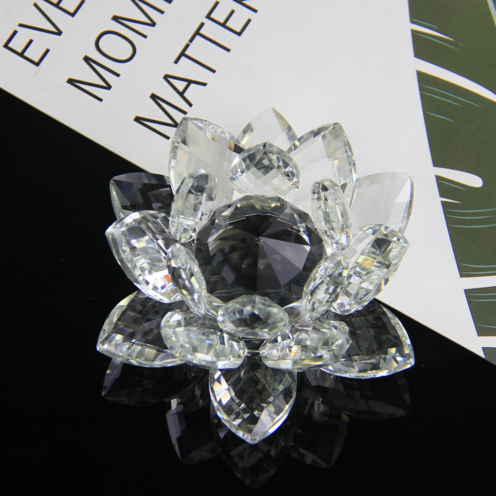 60mm-200mm Crystal Swan Lotus  - Book Weight Glass recension och pris