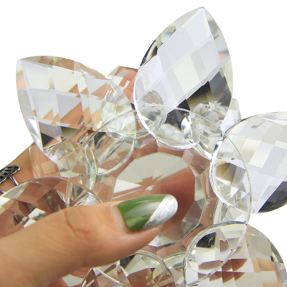 60mm-200mm Crystal Swan Lotus  - Book Weight Glass recension och pris