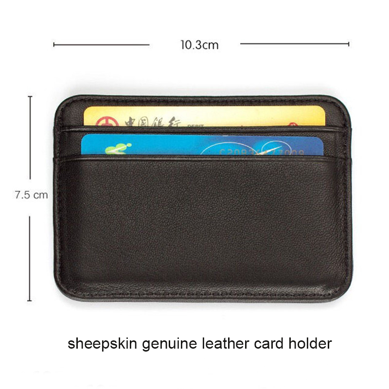 Genuine Leather Card Holder Sl - Index Card Holder recension och pris