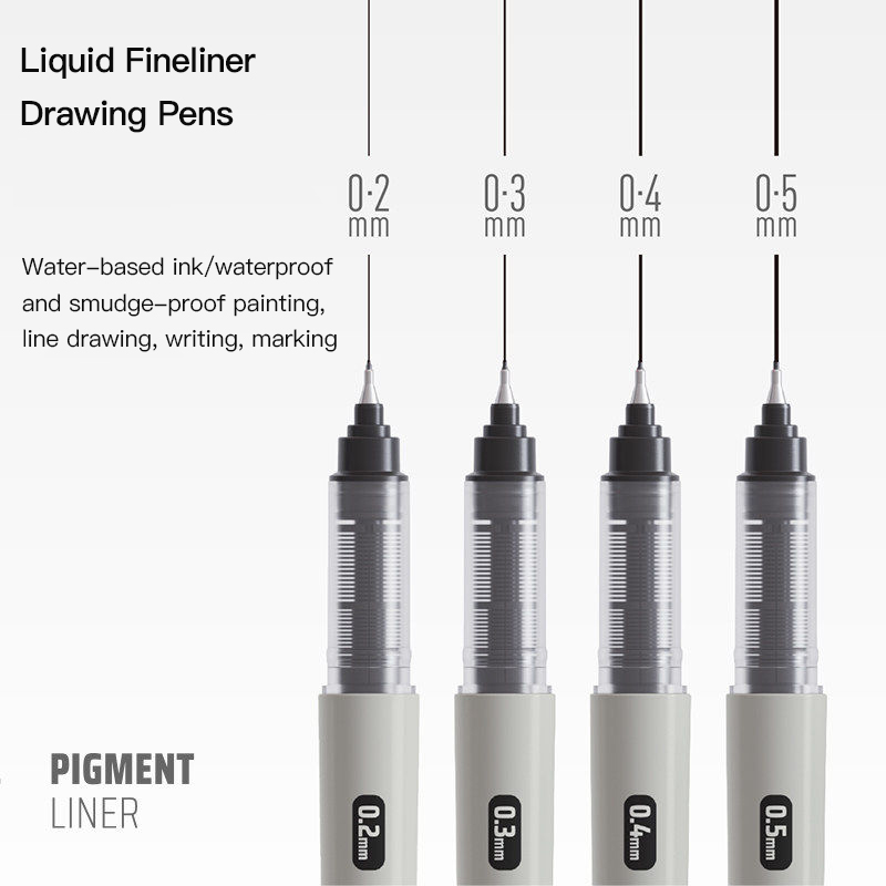 LANGUO 0.2/0.3/0.4/0.5 mm Micr - Correction Pen Fine recension och pris