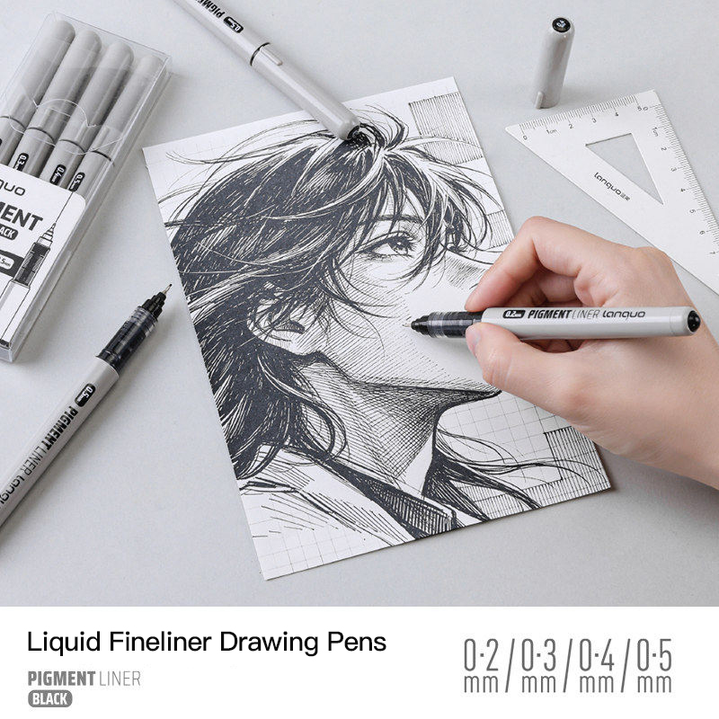 LANGUO 0.2/0.3/0.4/0.5 mm Micr - Correction Pen Fine recension och pris