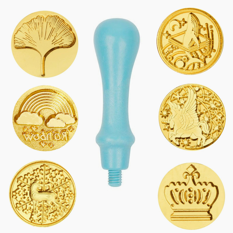 Retro Wax Seal Stamp Set with  - Wax Seal Stamp Set recension och pris
