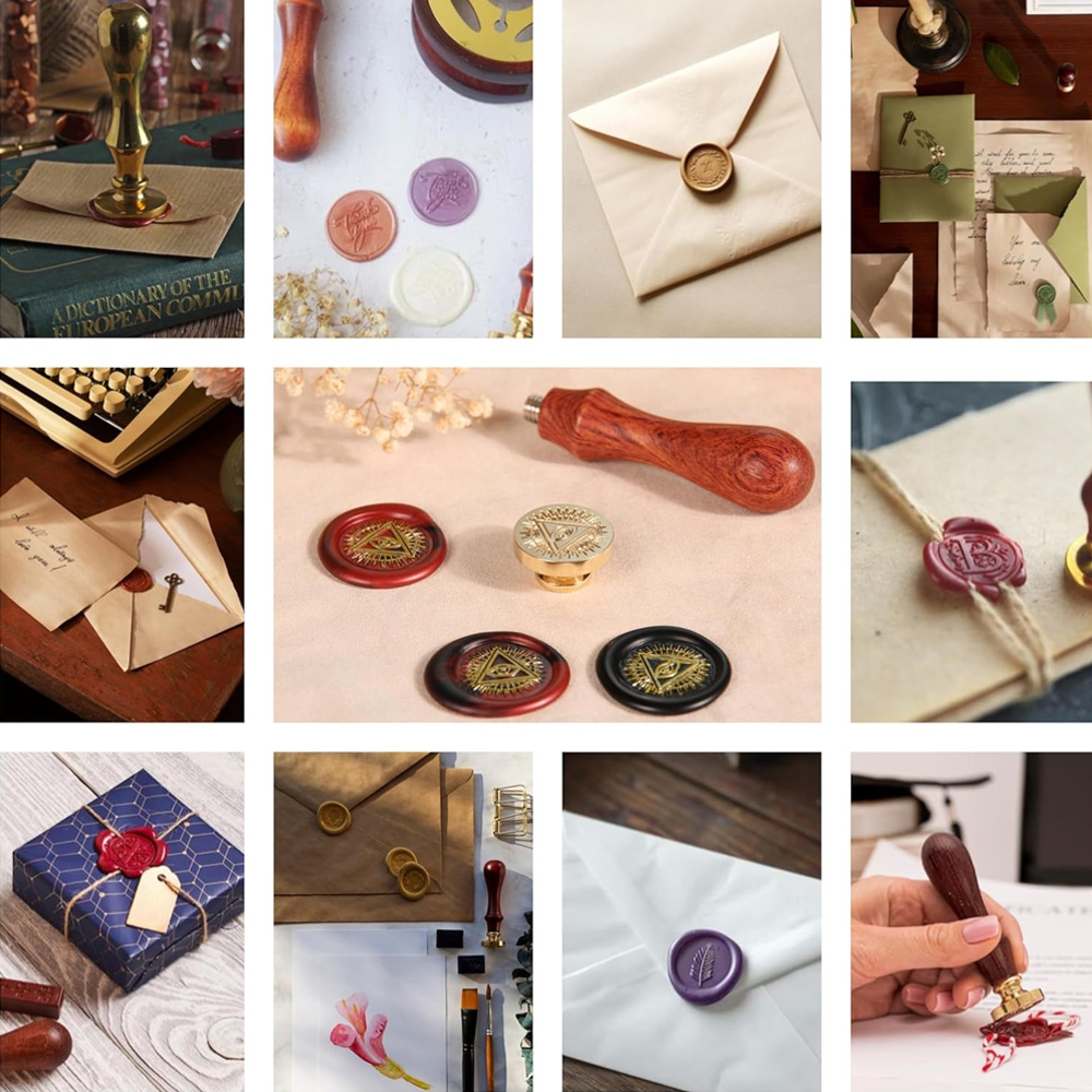 Custom Wax Seal Stamp, Persona - Wax Seal Stamp Set recension och pris