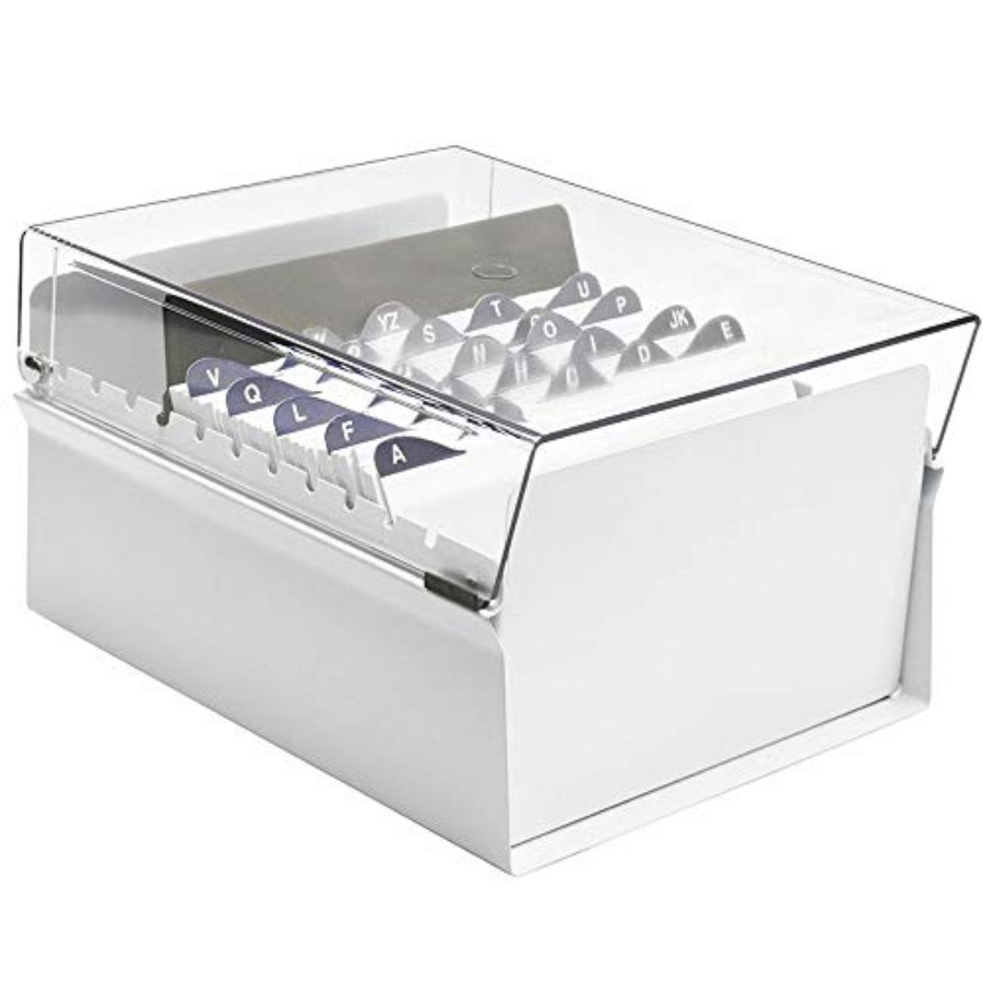 5 X 8 Card File Holder Organiz - Card Index Box recension och pris