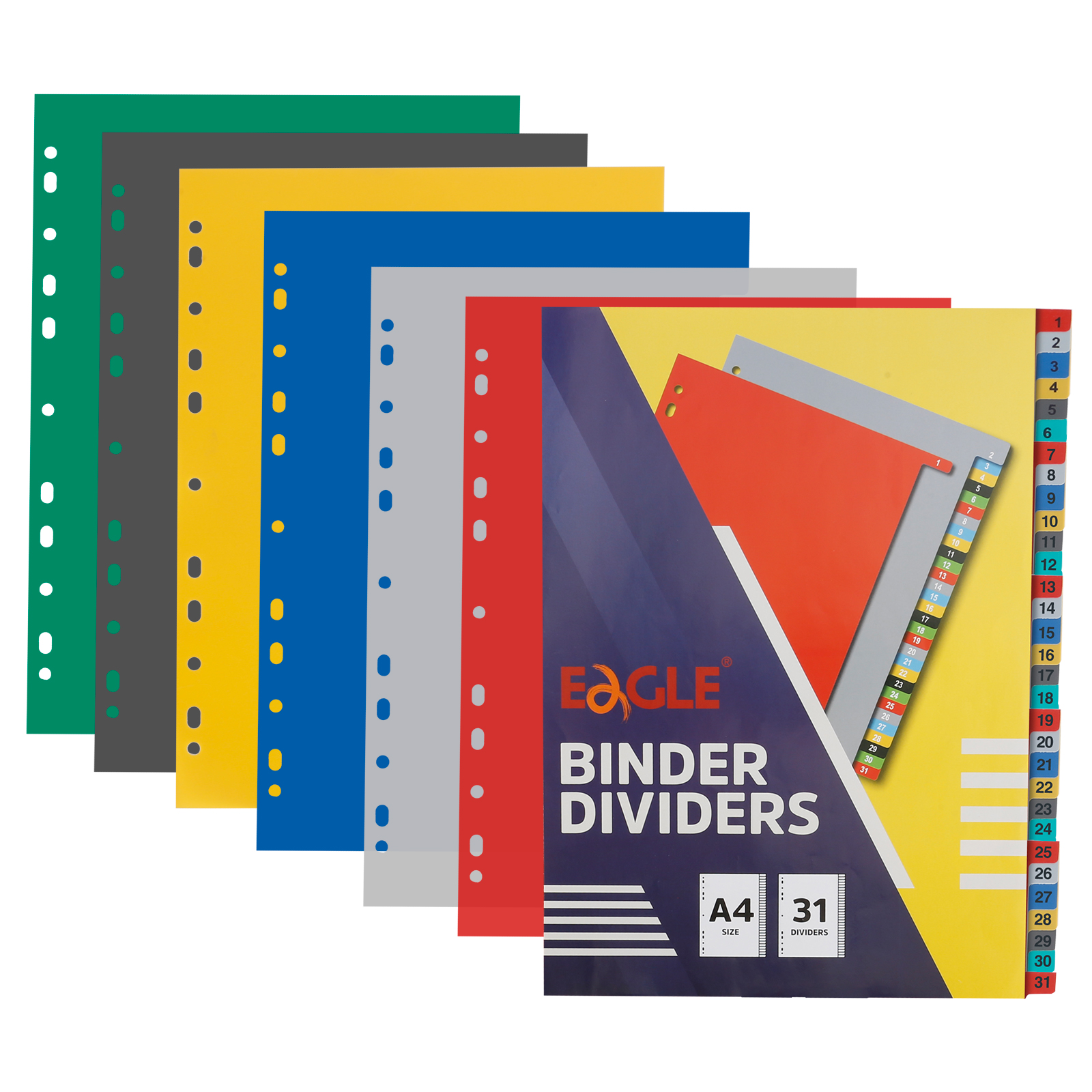 EAGLE A4 Binder Index Divider  - Binder A4 Lever recension och pris