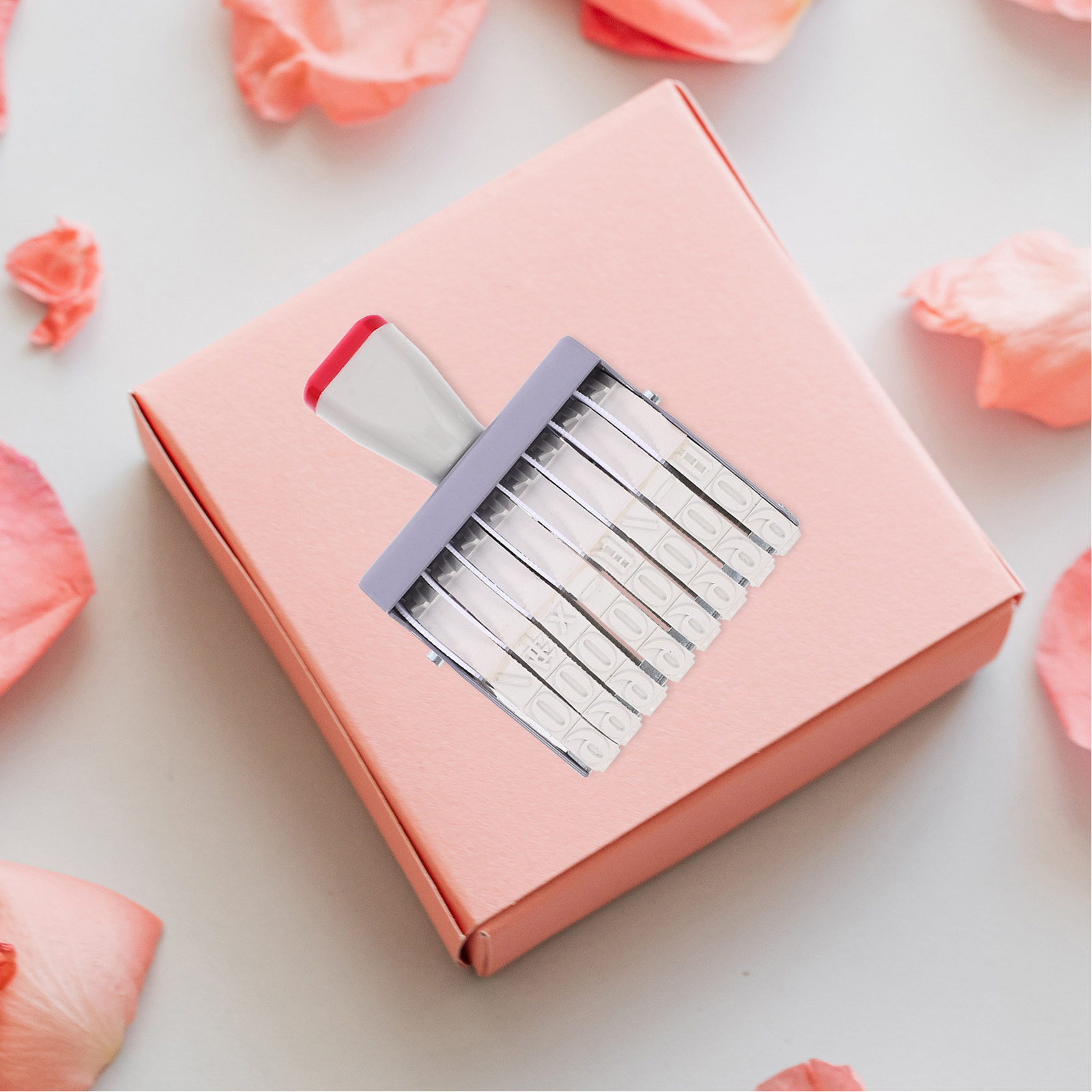 Handheld Date Rolling Stamp 8- - Rubber Date Stamp recension och pris