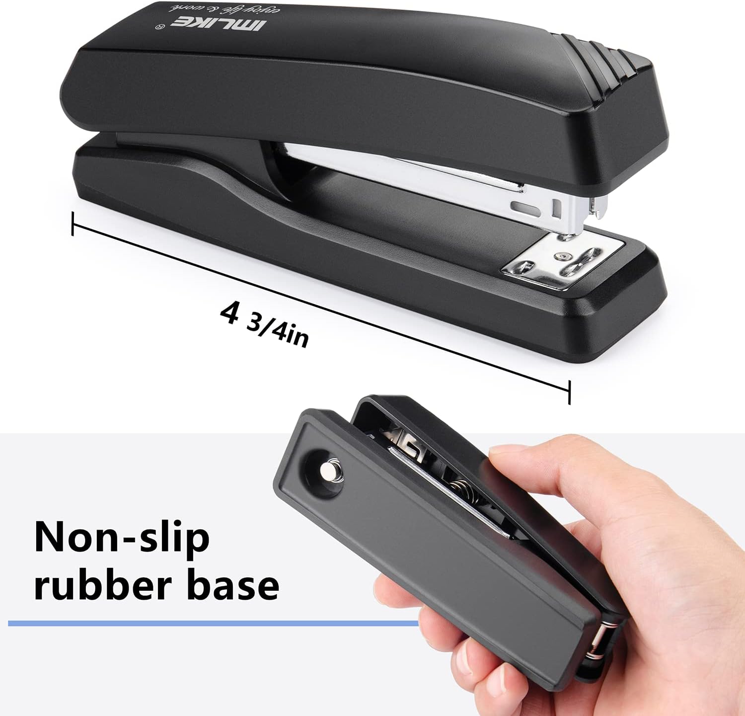 Half Strip Desk Stapler 2-Pack - Stapler Half Strip recension och pris