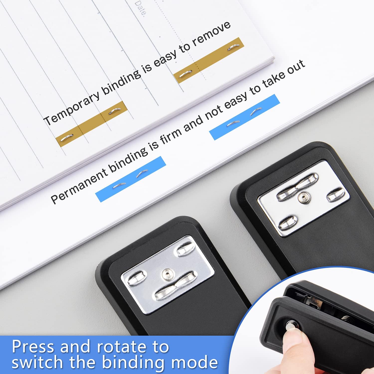 Half Strip Desk Stapler 2-Pack - Stapler Half Strip recension och pris