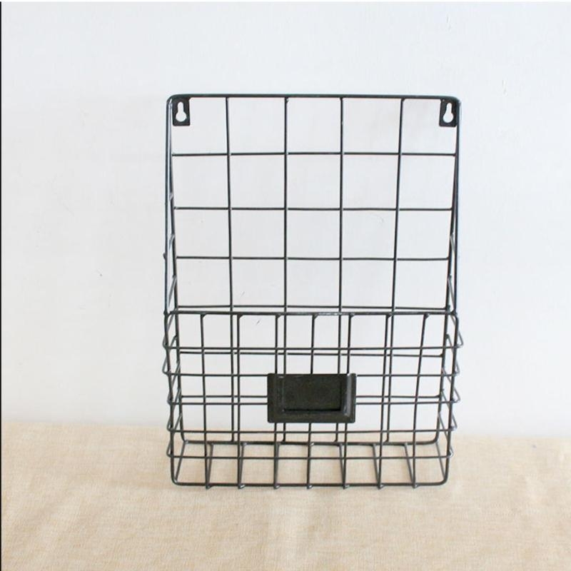 Mail Wire Basket Wall Mounted  - Magazine Holder Rack recension och pris