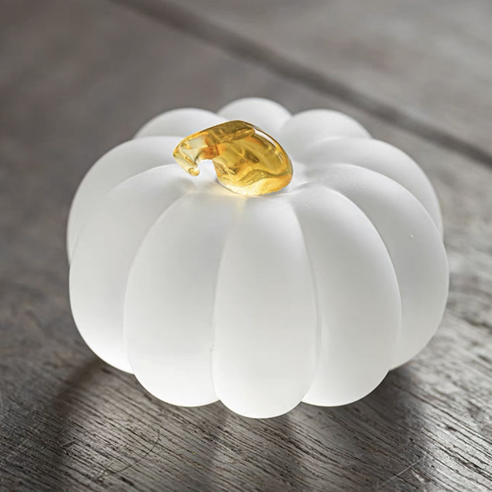 Pumpkin Shape Crystal Glass Pa - Paper Weight Crystal recension och pris