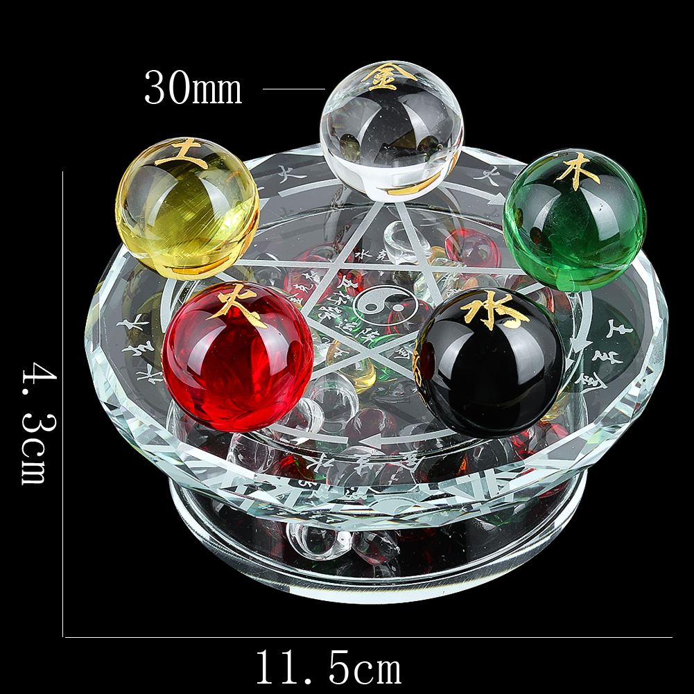 Five Elements Five Gods of Wea - Book Weight Glass recension och pris