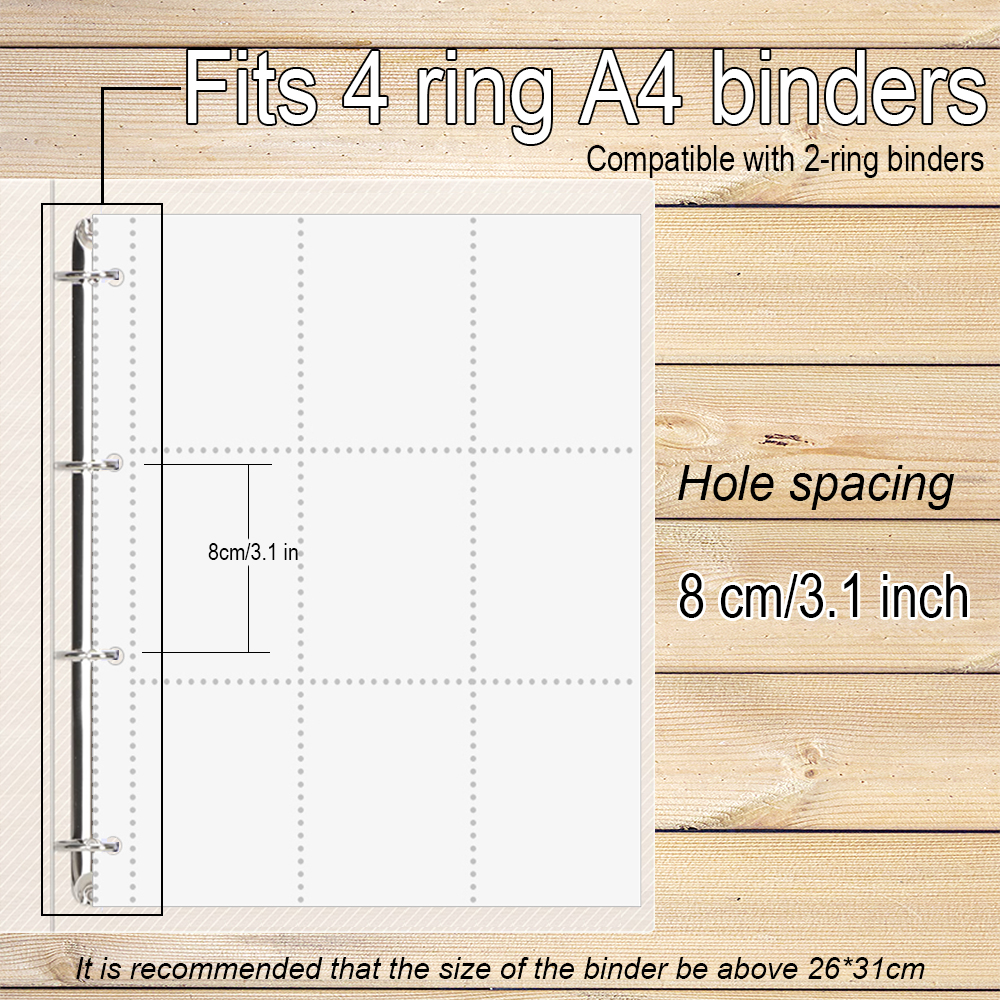 PLRBOK A4 Clear 10 Pcs Photo A - Binder A4 Lever recension och pris