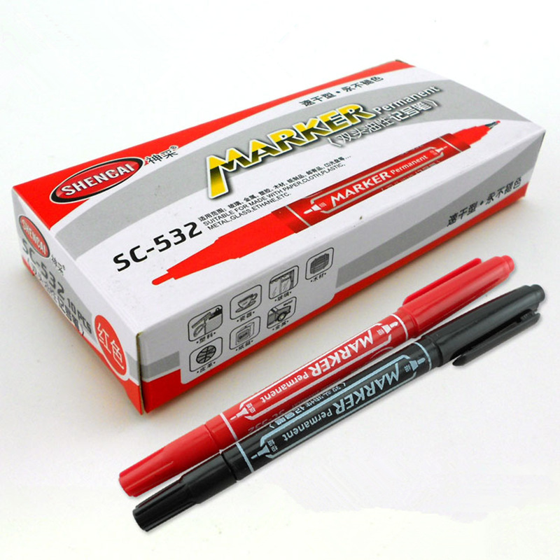 10pcs Dual side color marker p - Correction Pen Fine recension och pris