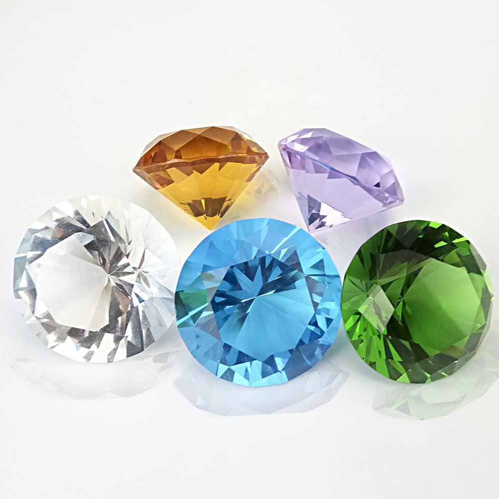 hbl Mixed Color 1pc/10ps 40mm/ - Book Weight Glass recension och pris