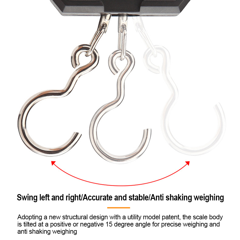 Portable Hanging Hook Scale 50 - Tape Dispenser Weighted recension och pris