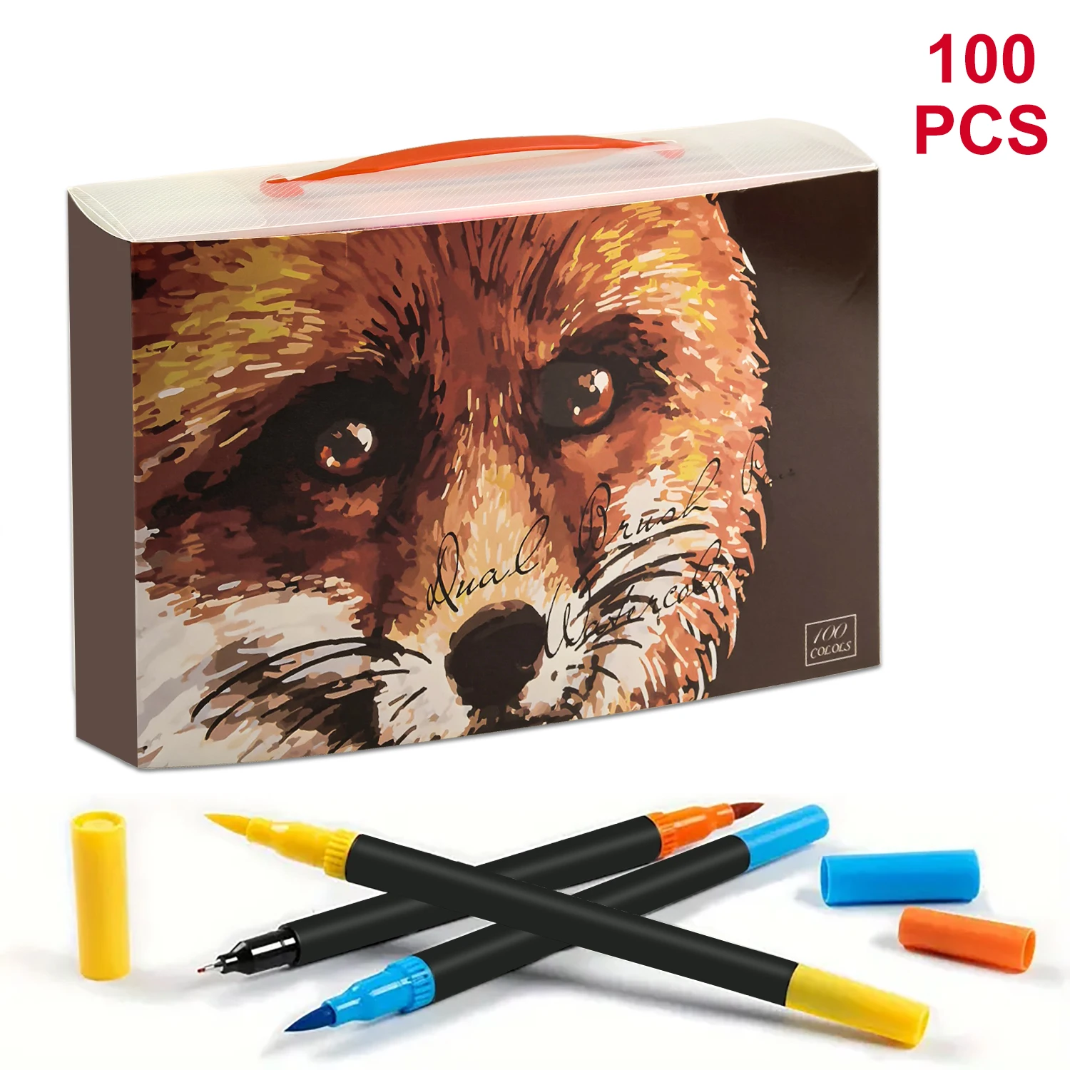 Dual Brush Pens Art Markers, 2 - Correction Pen Fine recension och pris