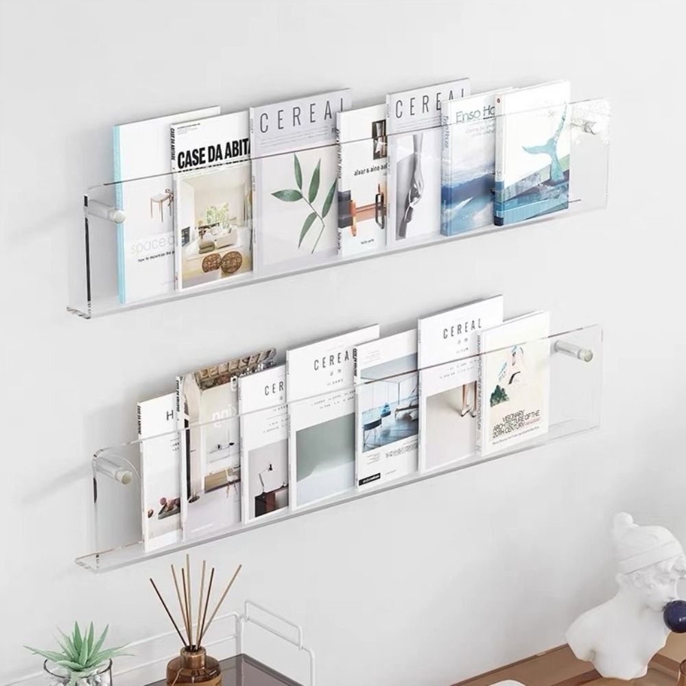 Acrylic Magazine Rack Brochure - Magazine Holder Rack recension och pris