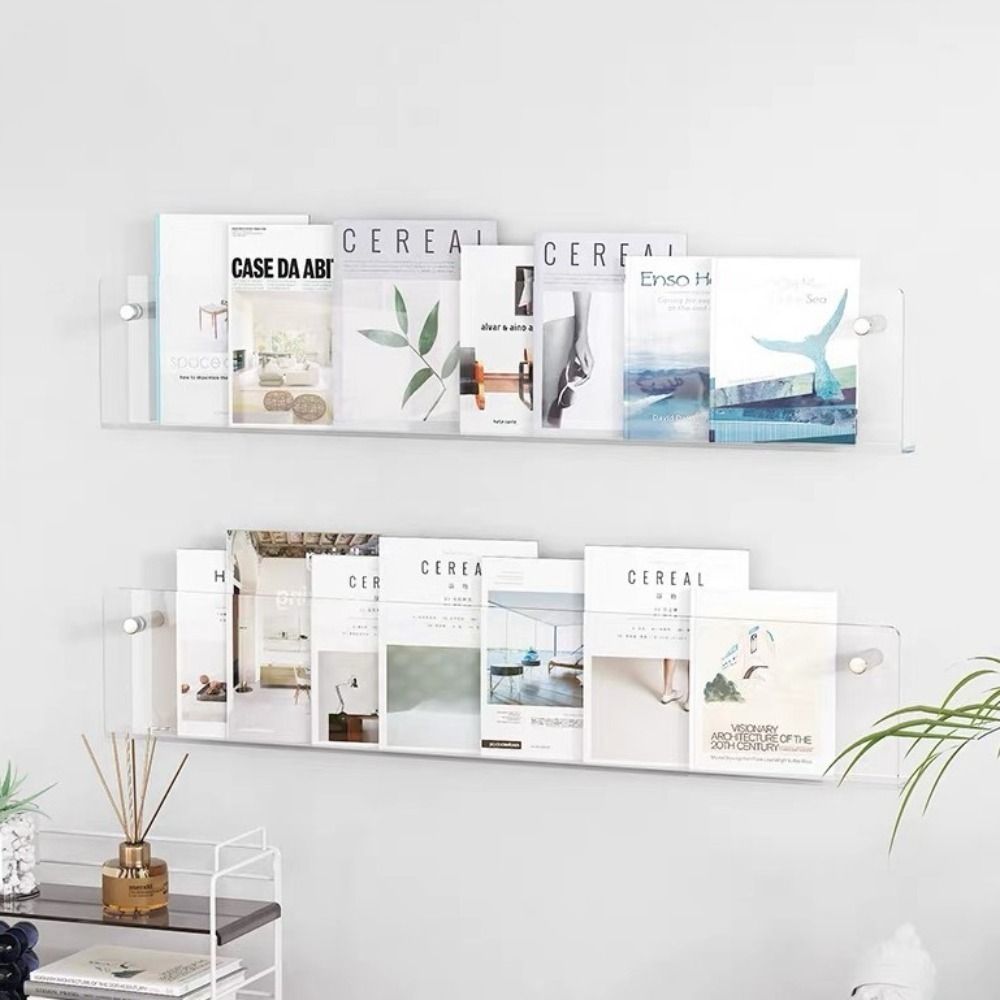 Acrylic Magazine Rack Brochure - Magazine Holder Rack recension och pris