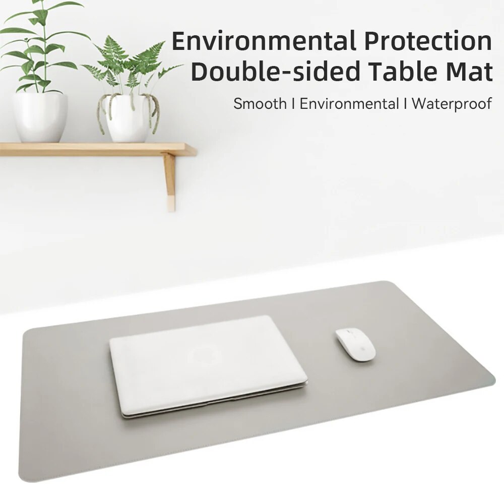 1 Pcs Large Size 60*30mm Offic - Leather Desk Pad recension och pris