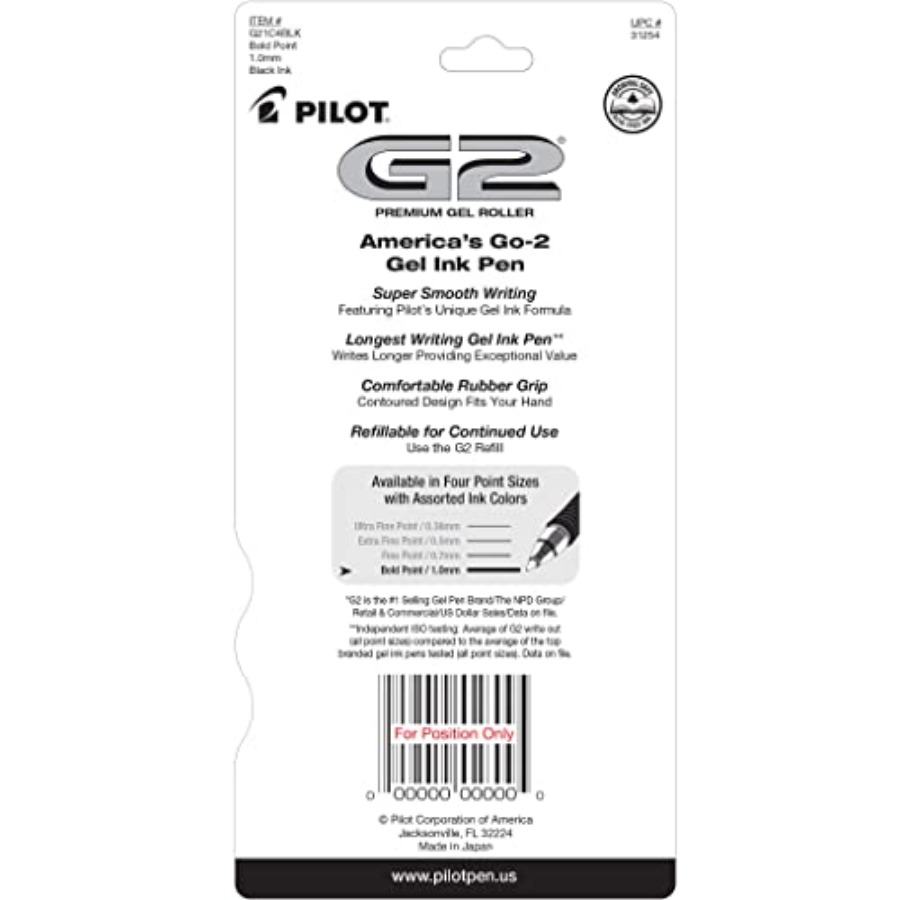 G2 Premium Refillable and Retr - Gel Refill Pack recension och pris