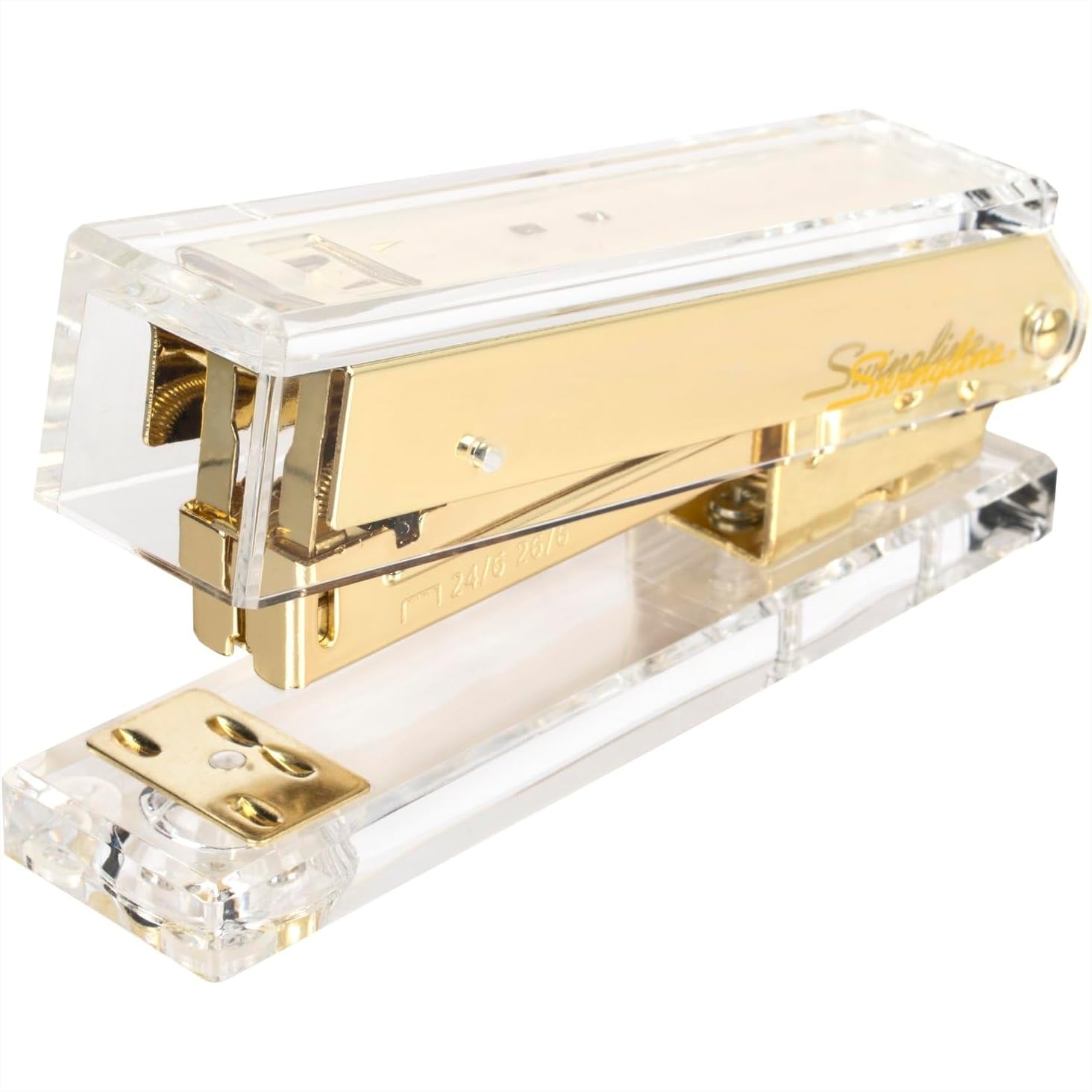 Clear Acrylic Gold Stapler, 20 - Stapler Half Strip recension och pris