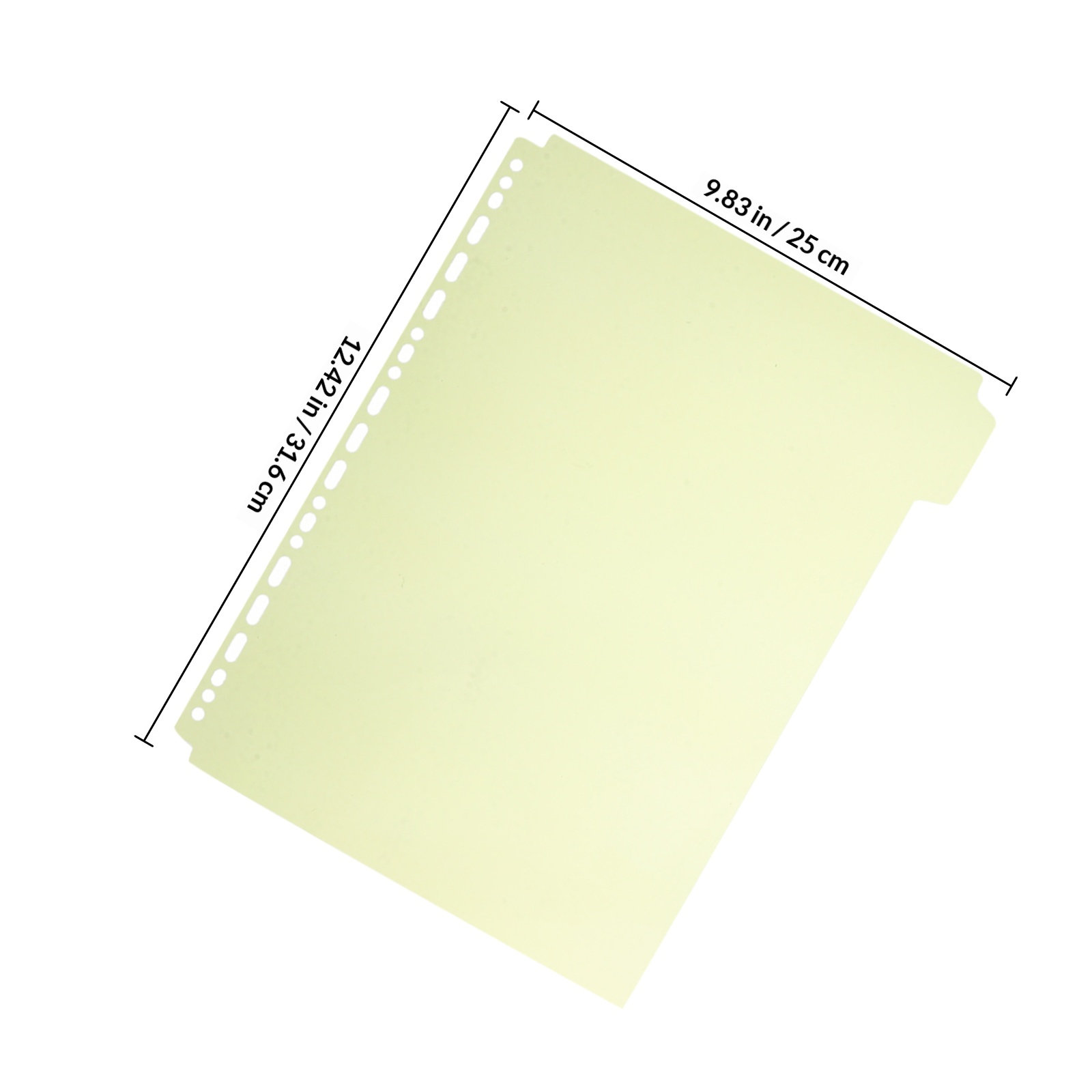 6Pcs Tabbed Binder Dividers A4 - Tab Divider A4 recension och pris