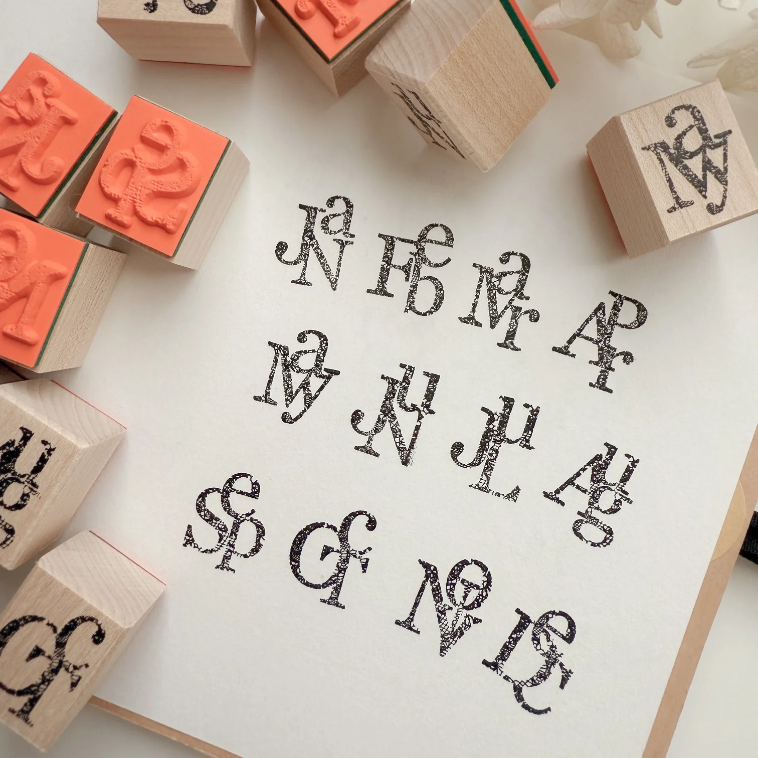 Journal Pages Vintage Month Wh - Rubber Date Stamp recension och pris