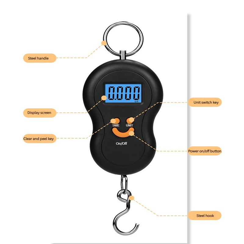 Electronic 50Kg 10g Hanging Sc - Tape Dispenser Weighted recension och pris