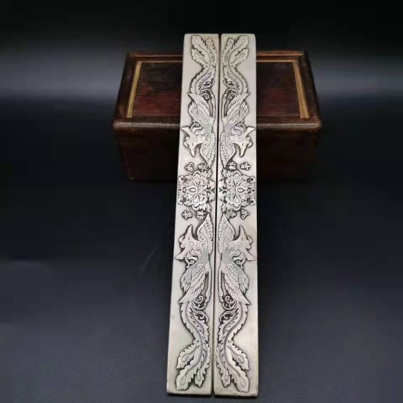 White Brass Paperweight Antiqu - Book Weight Glass recension och pris