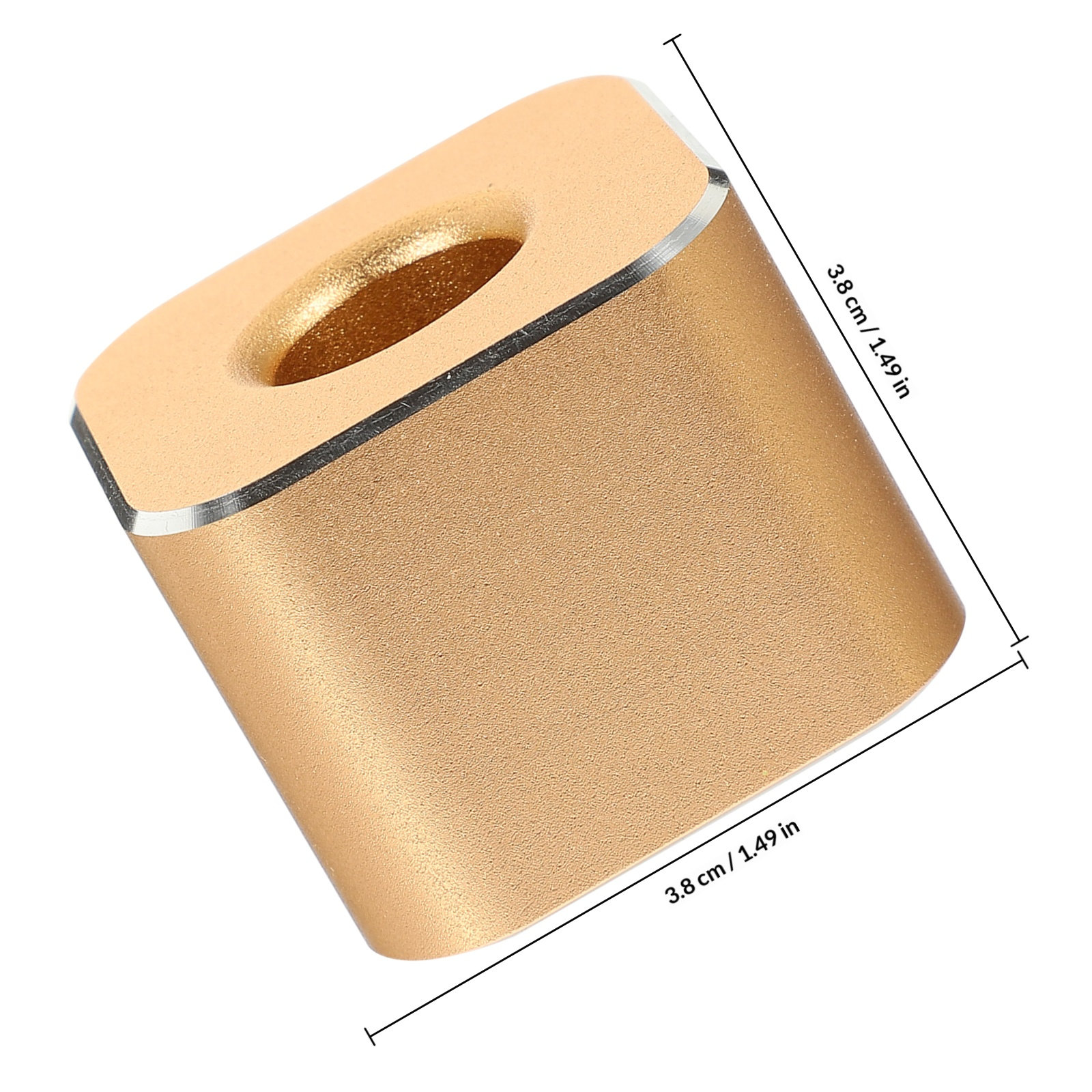 Square Round Hole Metal Single - Pen Rest Single recension och pris