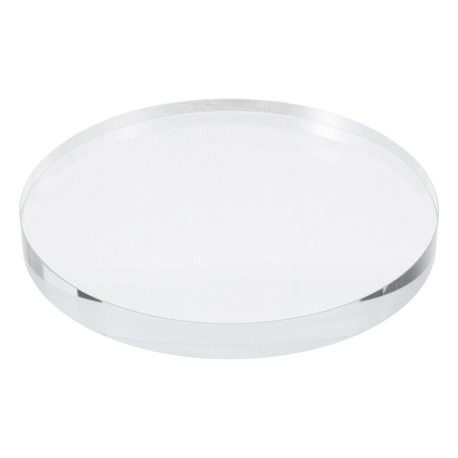 Heavy Round Transparent Crysta - Book Weight Glass recension och pris