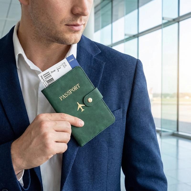 Waterproof Passport Holder Cov - Index Card Holder recension och pris