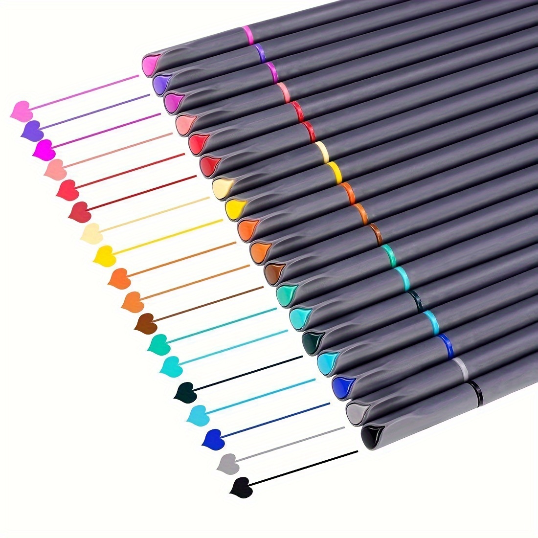 12-100pcs Colorful Line Drawin - Correction Pen Fine recension och pris