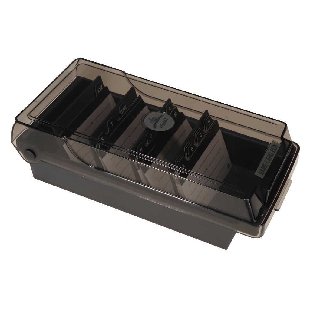 Large Plastic Index Card Stora - Card Index Box recension och pris
