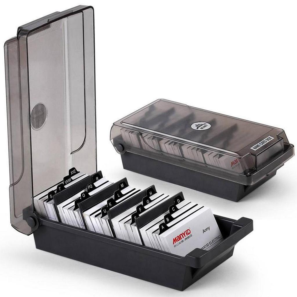 Large Plastic Index Card Stora - Card Index Box recension och pris