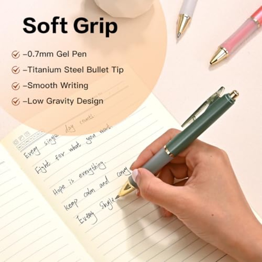 Soft Gel Ink Pens for Journali - Gel Refill Pack recension och pris