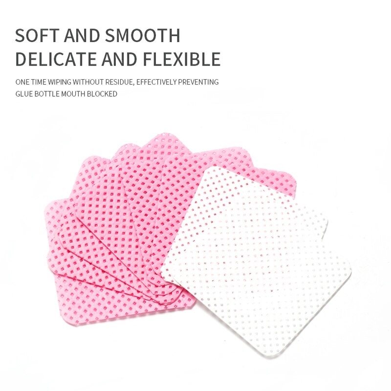 600Pcs/Pack Lint-Free Eyelash  - Gel Refill Pack recension och pris