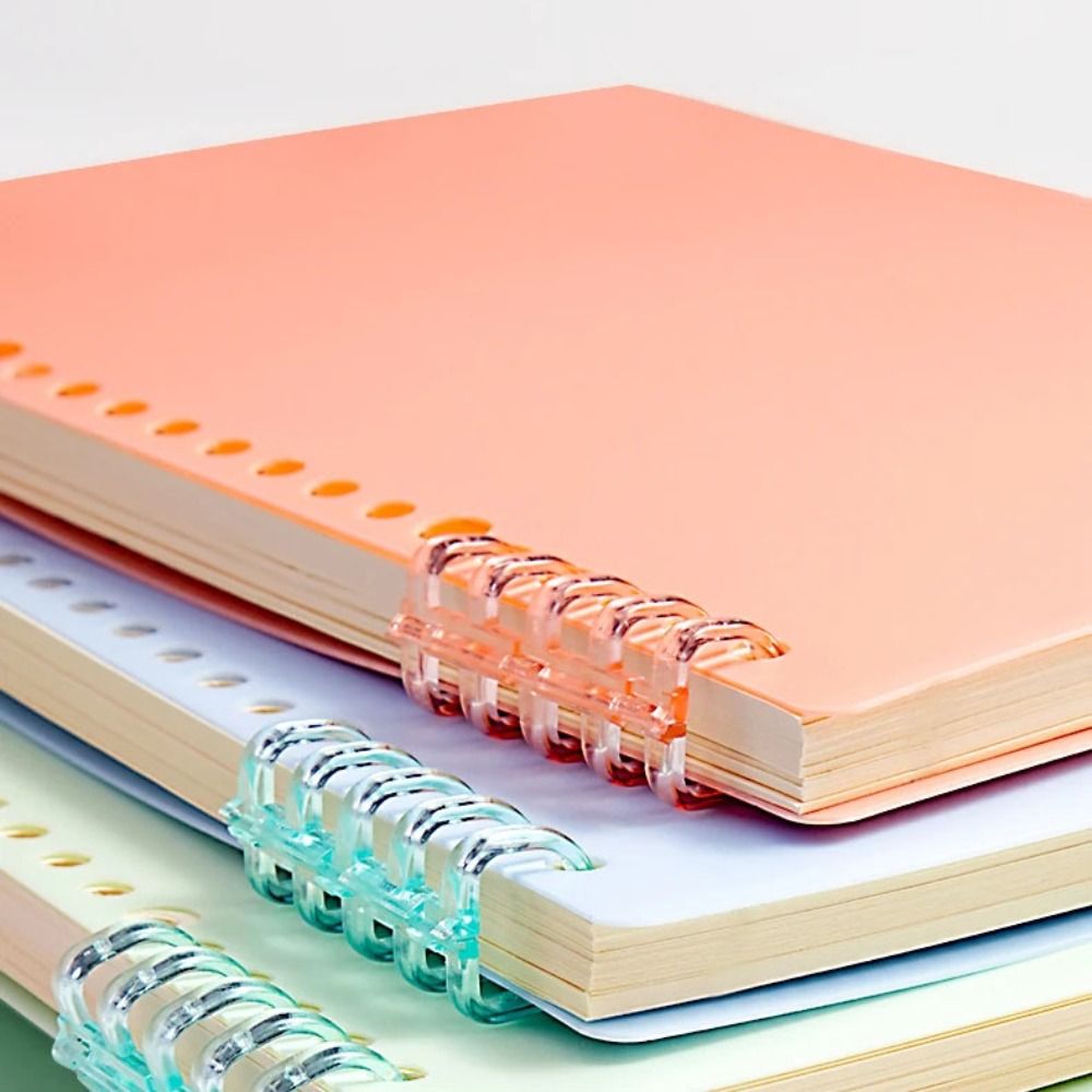 4Pcs PP Loose-leaf Book Cover  - Binder A4 Lever recension och pris