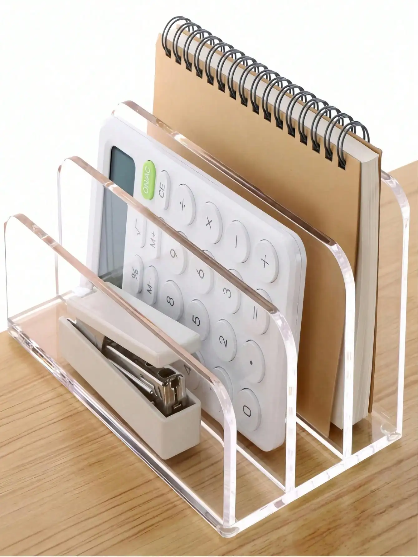 1Pc Acrylic File Folder, Desk  - Magazine Holder Rack recension och pris