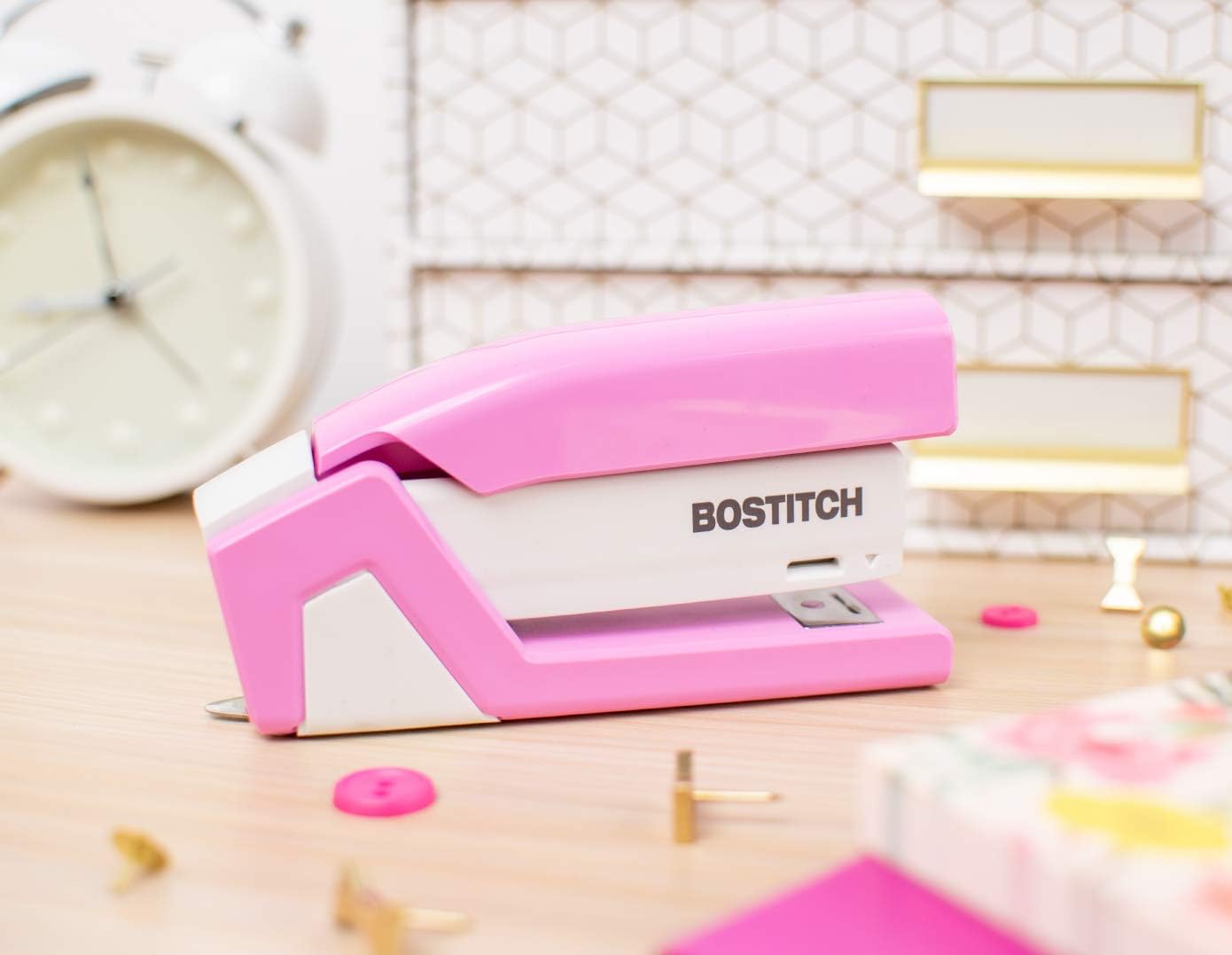 Spring-Powered Compact Stapler - Stapler Half Strip recension och pris