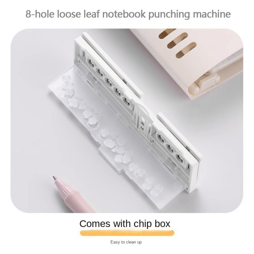 High Quality 8 Holes Hole Punc - Binder A4 Lever recension och pris