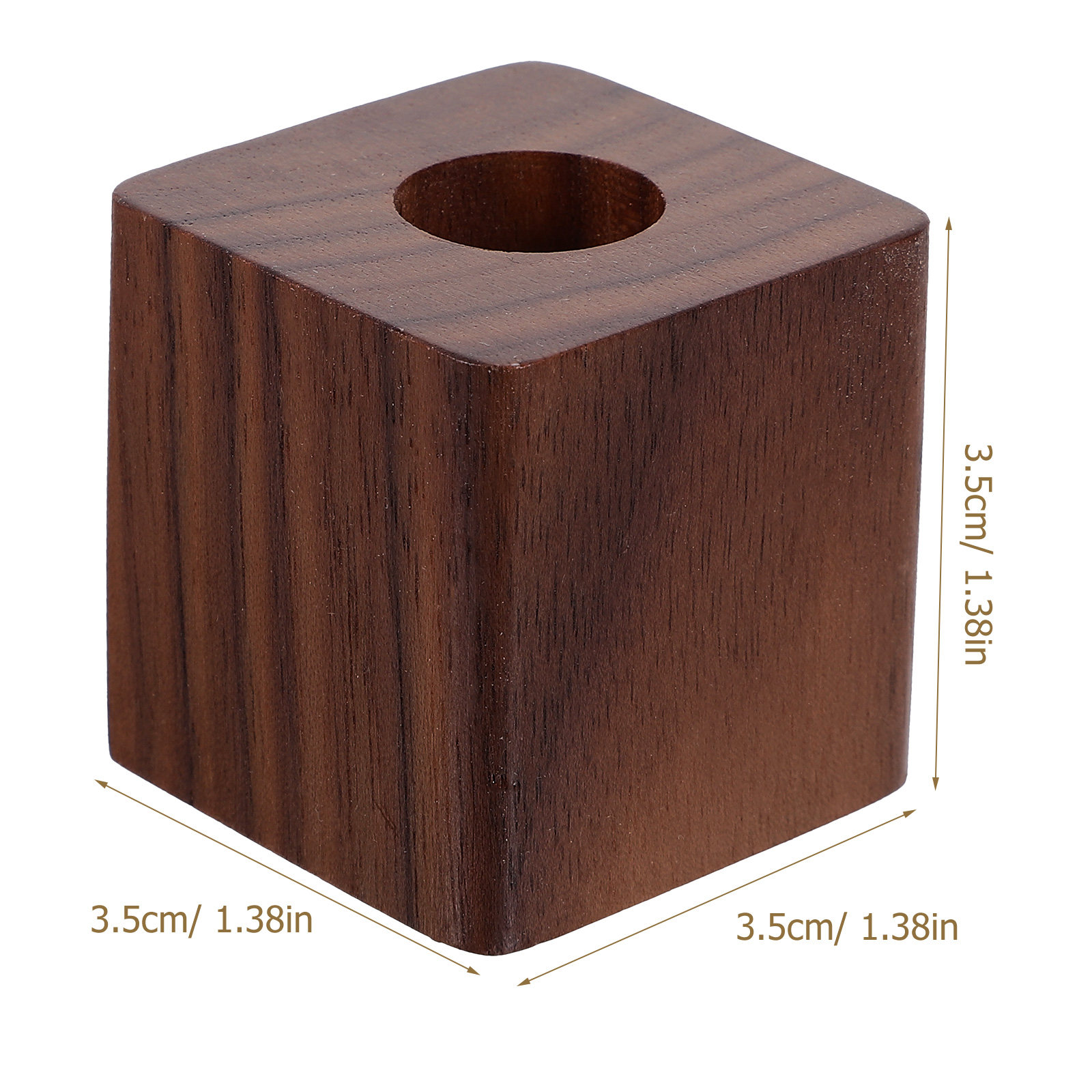 Single Wood Pen Holder Walnut  - Pen Rest Single recension och pris