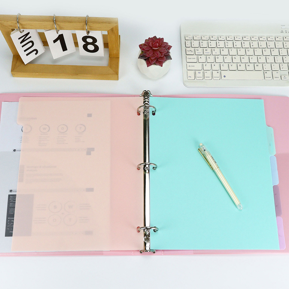 1Set Binder Dividers A4 Size F - Tab Divider A4 recension och pris